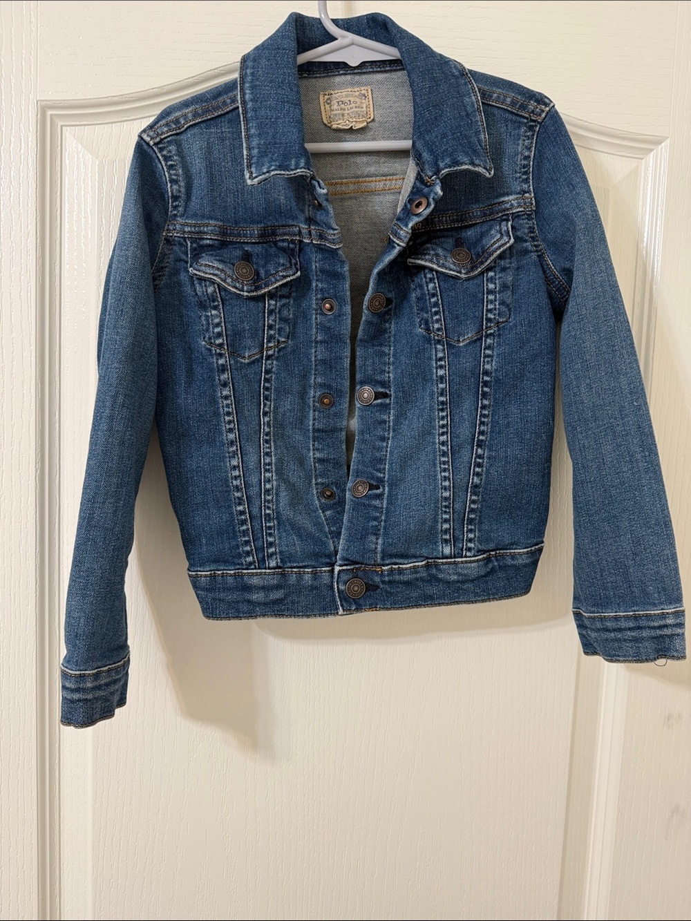 Ralph Lauren Kids Denim Jacket in Classic Blue